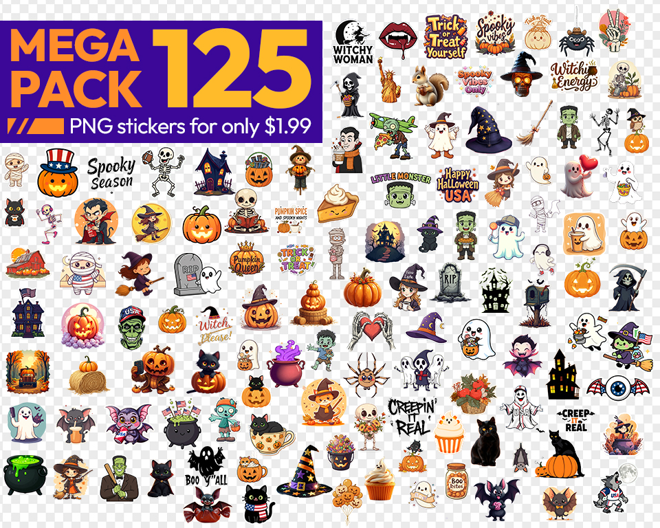 halloween pack pngs